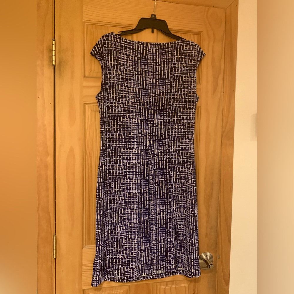 Multi color short sleeve dress